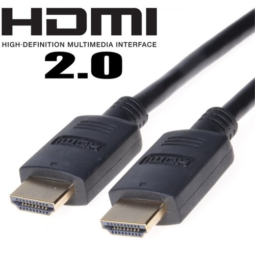 kábel HDMI 2.0 3m High Speed+Ethernet PremiumCord, zlacené konektory