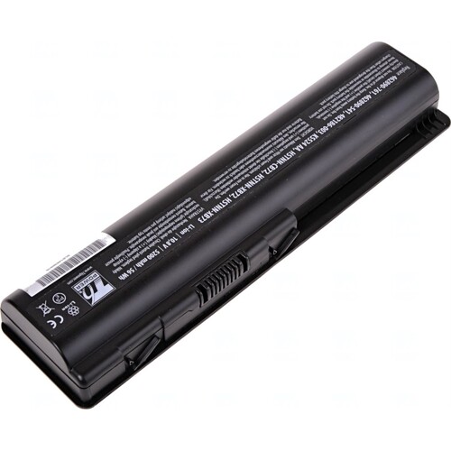 Bateria T6 power HP Pavilion dv4-1000, dv5-1000, dv6-1000 serie, 6cell, 5200mAh
