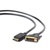 Prepojovací kábel Display port samec/DVI samec čierny 1m CC-DPM-DVIM-1M