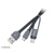 kábel typ C a mikro B na USB 2.0 typ A adaptér AKASA